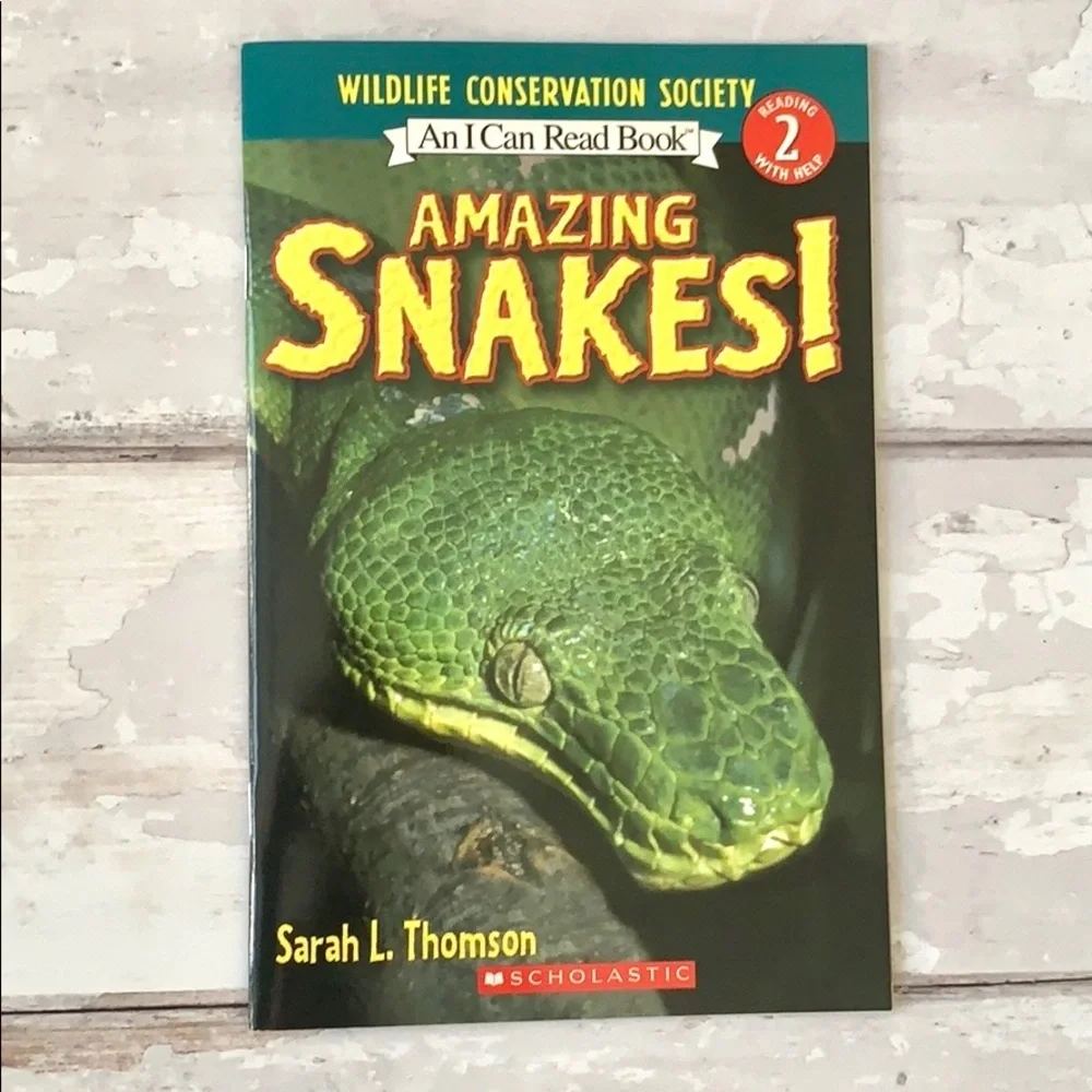 Snakes & Amphibians Children’s Nonfiction Books Animals Educational Scholastic